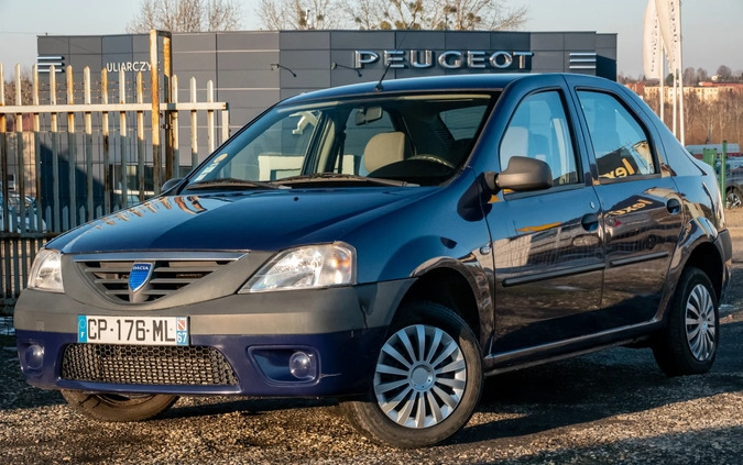 Dacia Logan cena 6900 przebieg: 206735, rok produkcji 2008 z Rybnik małe 191